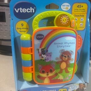VTech Animal Rhymes Storytime Book - Colorful Learning Toy